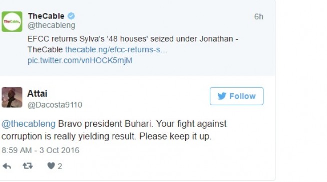 ‘Only opposition-party members are corrupt’ and other social-media reactions to Sylva’s returned assets