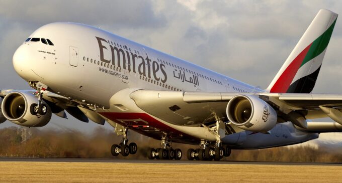 Emirates extends suspension of flights from Nigeria till March 20