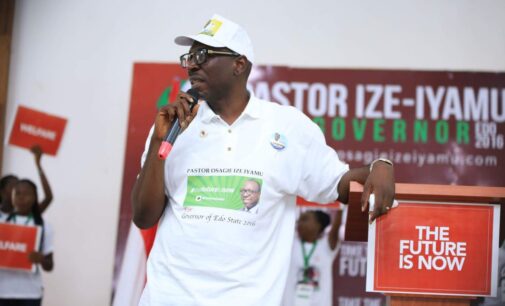 Oshiomhole’s faction of APC picks Ize-Iyamu as Edo gov consensus candidate