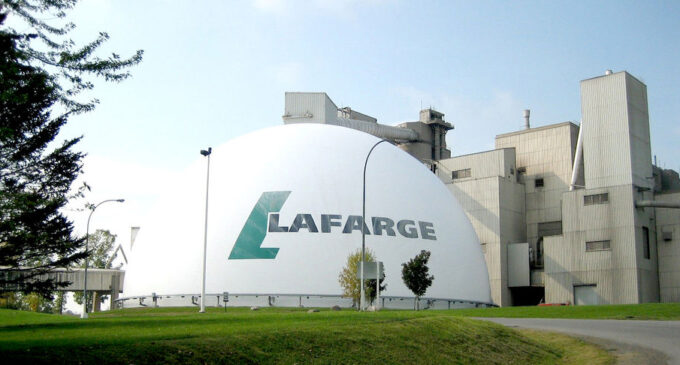 Lafarge shares plummet after loss announcement
