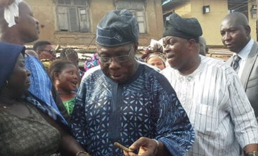 EXTRA: Obasanjo misses flight but identifies with ‘Okada’ riders