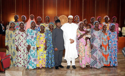 Buhari promises Chibok girls ‘the best of life’