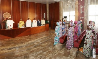 We didn’t know we’d come back to Nigeria, Chibok girl tells Buhari