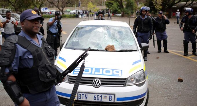 Five Nigerians in hospital after ‘attack by South Africa police’