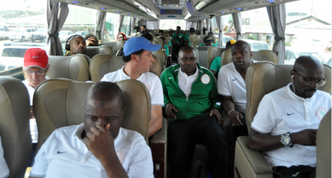 Eagles land in Ndola ahead of World Cup qualifier against Zambia
