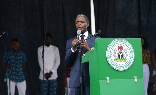 We need oil to get out of oil, says Osinbajo