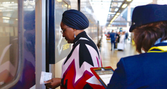 Aisha Buhari returns to London — after spending three days in Nigeria