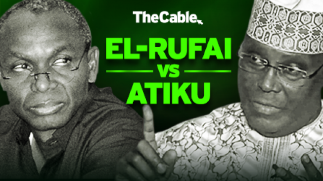 El-Rufai vs Atiku: Has the 2019 battle started so early?