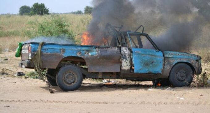 8 insurgents ‘blow up themselves’ at Borno checkpoint