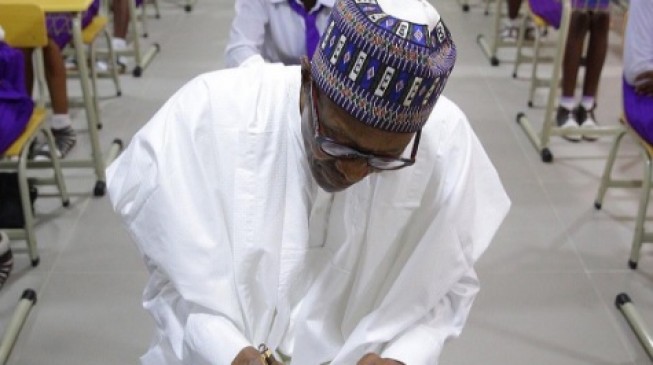 EXTRA: Buhari returns to secondary school