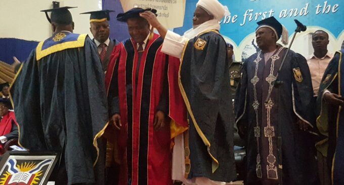 Dangote becomes UI’s 100th honouree in 68 years, donates N250m to its Business School