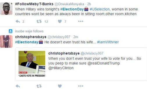 Ballot box snatching, Trump to touch the Bible… Nigerians react to US election