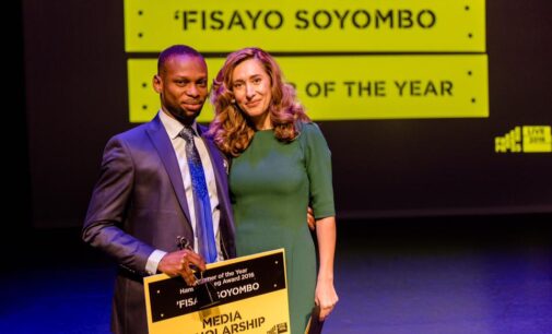 TheCable’s Soyombo wins Free Press award in The Netherlands