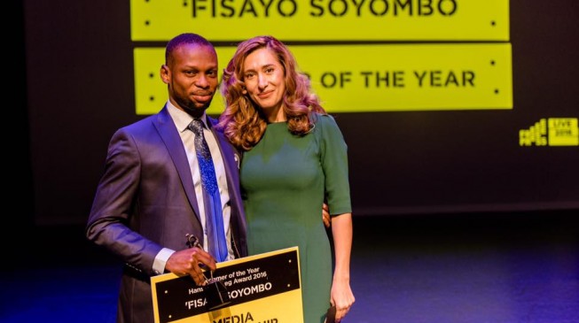 TheCable’s Soyombo wins Free Press award in The Netherlands