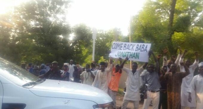 Come back to power, Sokoto residents ‘beg’ Jonathan