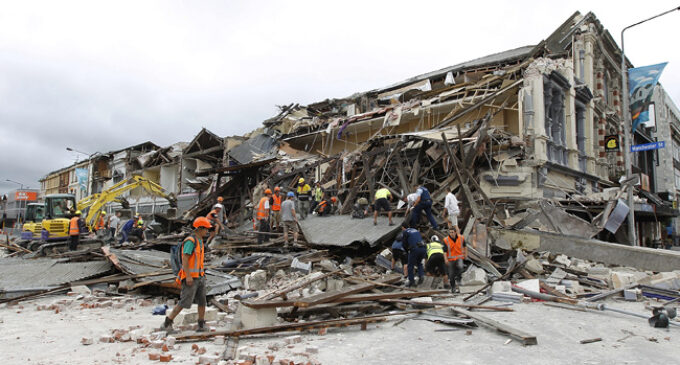 After earthquake, tsunami hits New Zealand