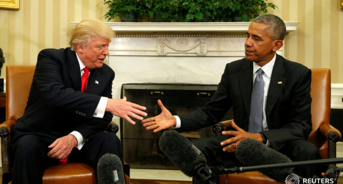 Reality will force Trump to adjust, says Obama