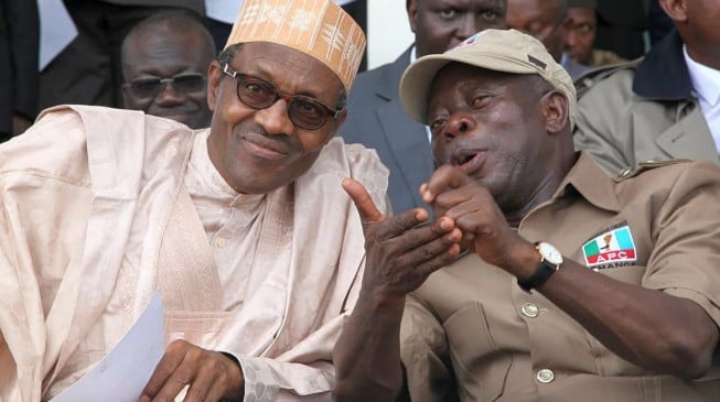 Tight security in Benin as Buhari bids Oshiomhole farewell