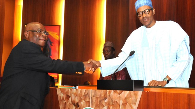 Buhari, CJN meet inside Aso Rock