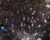 ‘One million’ South Koreans ask president to step down