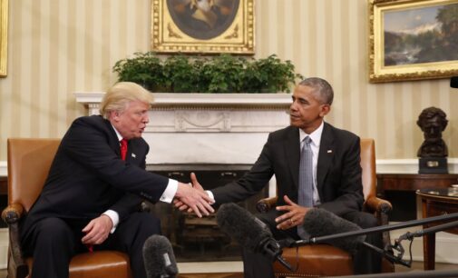 Trump meets Obama, says he respects him alot