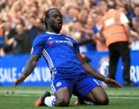 Moses scores, named Man of the Match, as Chelsea reclaim top spot