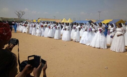 PHOTO-EXTRA: Mass wedding held for 80 couples in Nasarawa