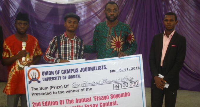 Adebajo, UI student threatened with rustication, wins ‘Fisayo Soyombo essay contest