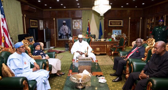Gambian coalition says Buhari has what it takes to face Jammeh