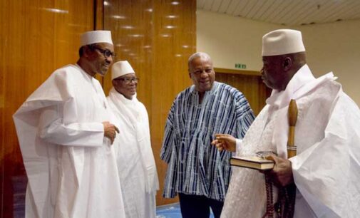 Jammeh describes meeting with Buhari as formality, insists on not stepping down