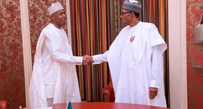 Buhari holds separate meetings with Saraki, Dogara
