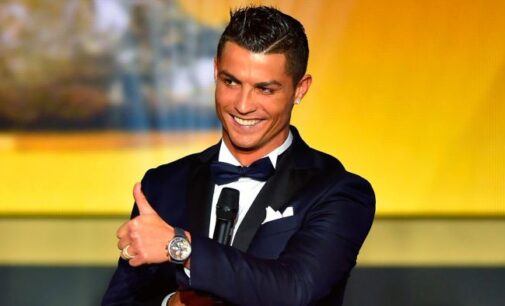 Ronaldo wins 2016 Ballon d’Or… now one short of Messi’s record