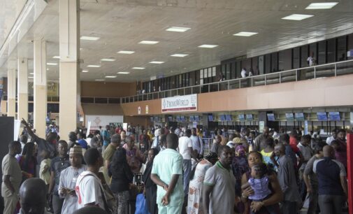Many passengers stranded at Lagos airport