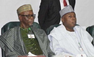 Oyegun meets Saraki, APC senate caucus ‘to strategise on 2019’