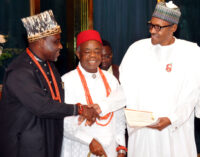 Breaking away from Nigeria will be difficult, Buhari tells Igbo monarchs
