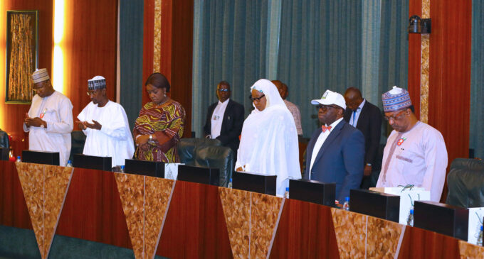 Osinbajo takes charge as Buhari, over 20 ministers miss FEC meeting