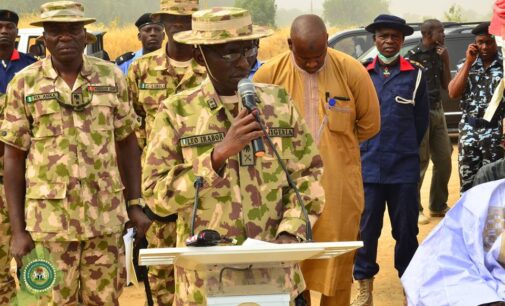 Irabor leads service chiefs to Borno, meets troops fighting Boko Haram