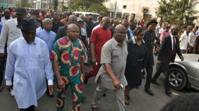 DSS accuses Wike of conniving with Saraki’s aide to destabilise Abuja