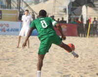 Nigeria knocked out of Beach Soccer World Cup