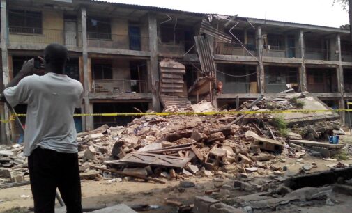 2 killed, many trapped as building collapses at Lagos Police College