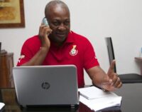 Mahama still occupying Ghanaian presidential palace after handing over