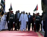 Barrow arrives Gambia after 2 weeks in Senegal