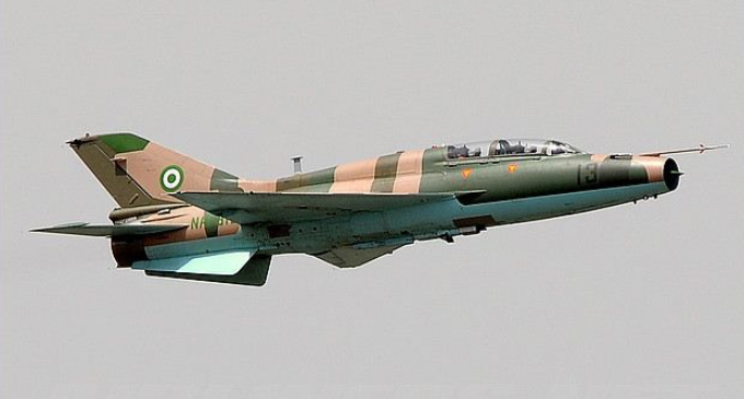 Air force bombs ‘gathering of insurgents’ in Borno
