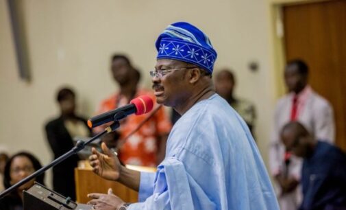 Ajimobi: Politics is a game, if God plays it, some people will abuse Him