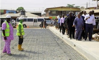 Ambode promises to construct 181 roads before April