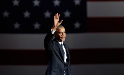 Obama leaving office as 3rd most loved American president