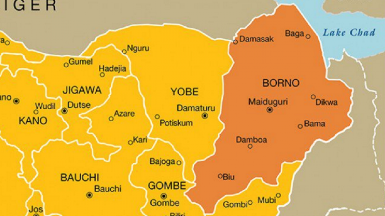 Map Of Borno State Humanitarian Worker Arrested Over 'Rape Of Idp' In Maiduguri | Thecable