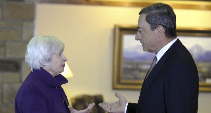 Trump vs Yellen and Draghi vs Weidmann