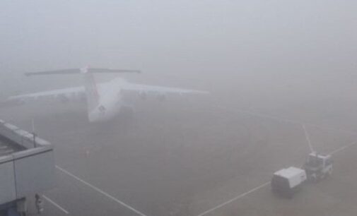 Heathrow airport cancels 100 flights due to fog