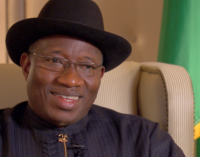‘No nation can defeat its people’ — Jonathan condemns attack on protesters